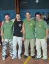 1	STAGE DI KALAH ( krav maga-lotar-haganah ) Da sx il M°Adriano Peccini ( con il quale collaboro ) campione europeo di sambo,1° istruttore in Italia di KALAH,M°Cristian Gandini,M°Idan Abolnik, (EX Israely Special Force GOLANI ) fondatore del metodo kalah,istruttore Etienne Ferreira.